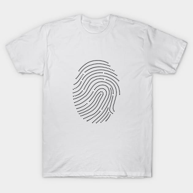 Finger print T-Shirt by asitha